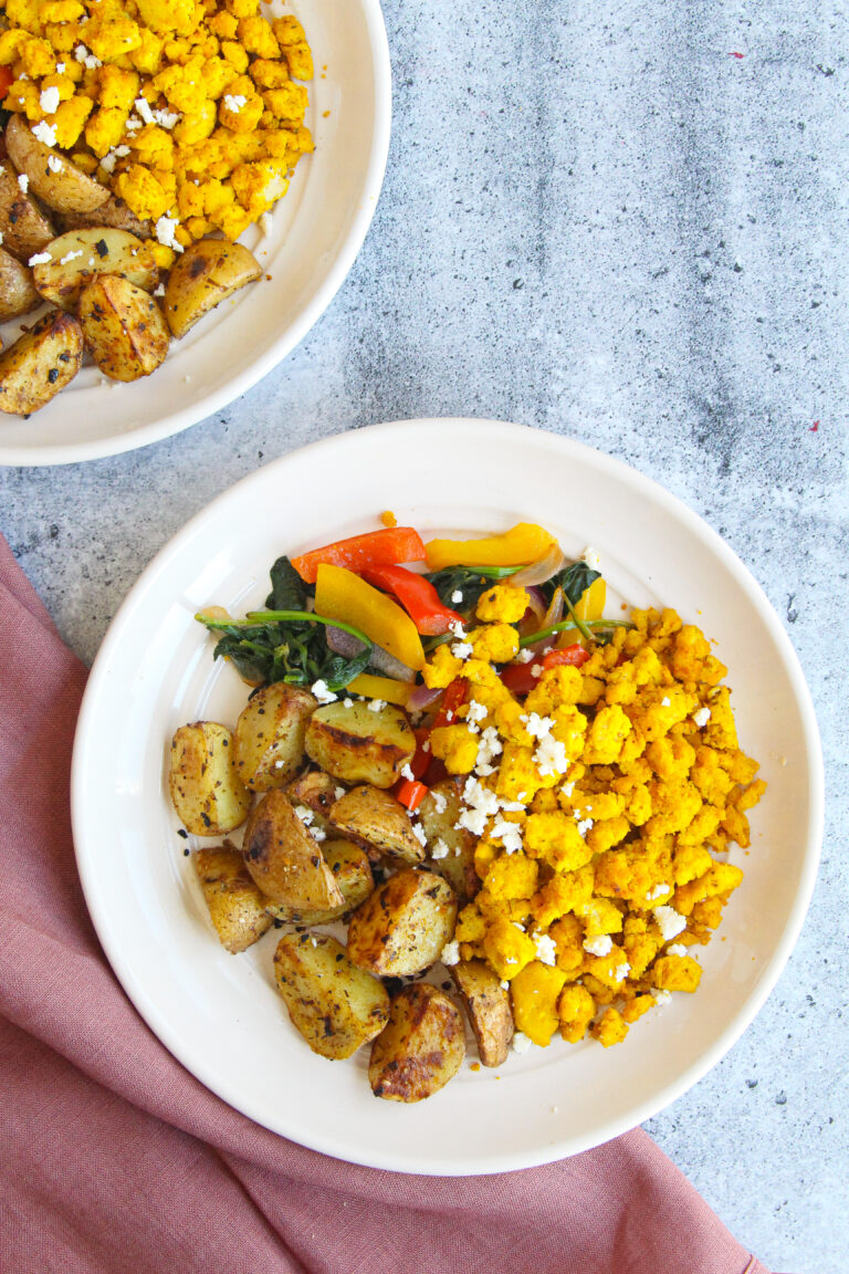 Tofu brouillé à l&rsquo;érable et aux épices