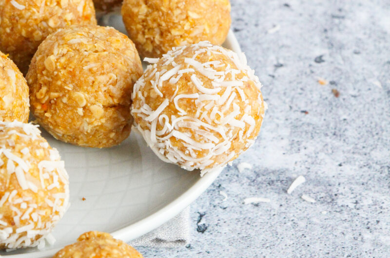 Boules d'énergie orange et cannelle