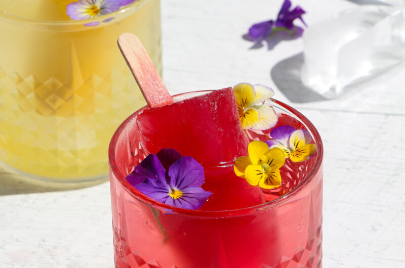Mocktail flower power
