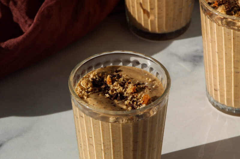 Smoothie à la pâte à biscuits