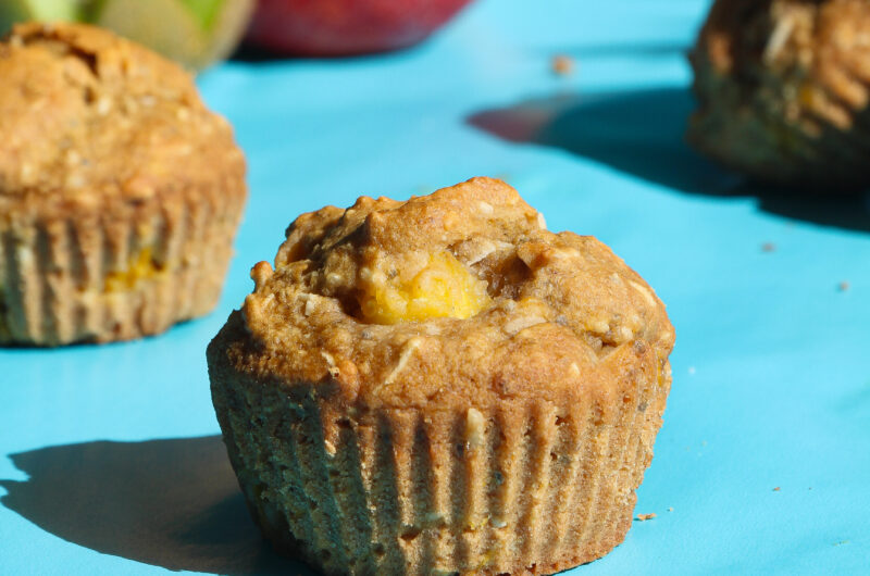 Muffins explosion de fruits tropicaux