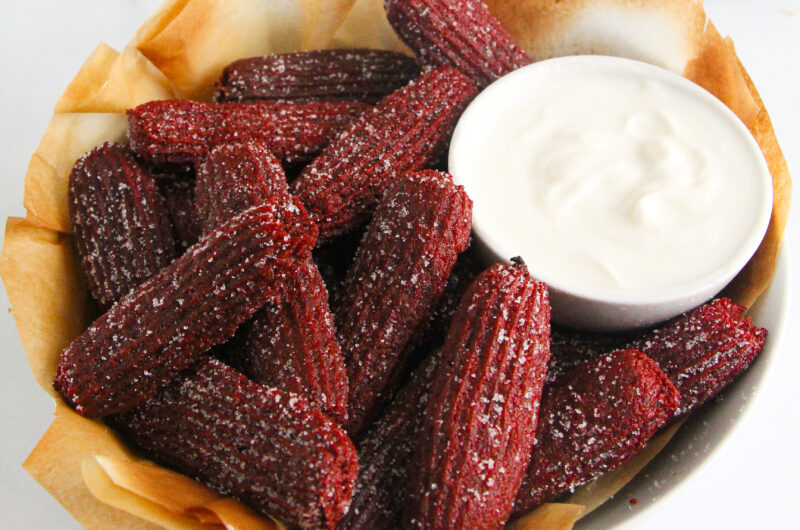 Churros red velvet