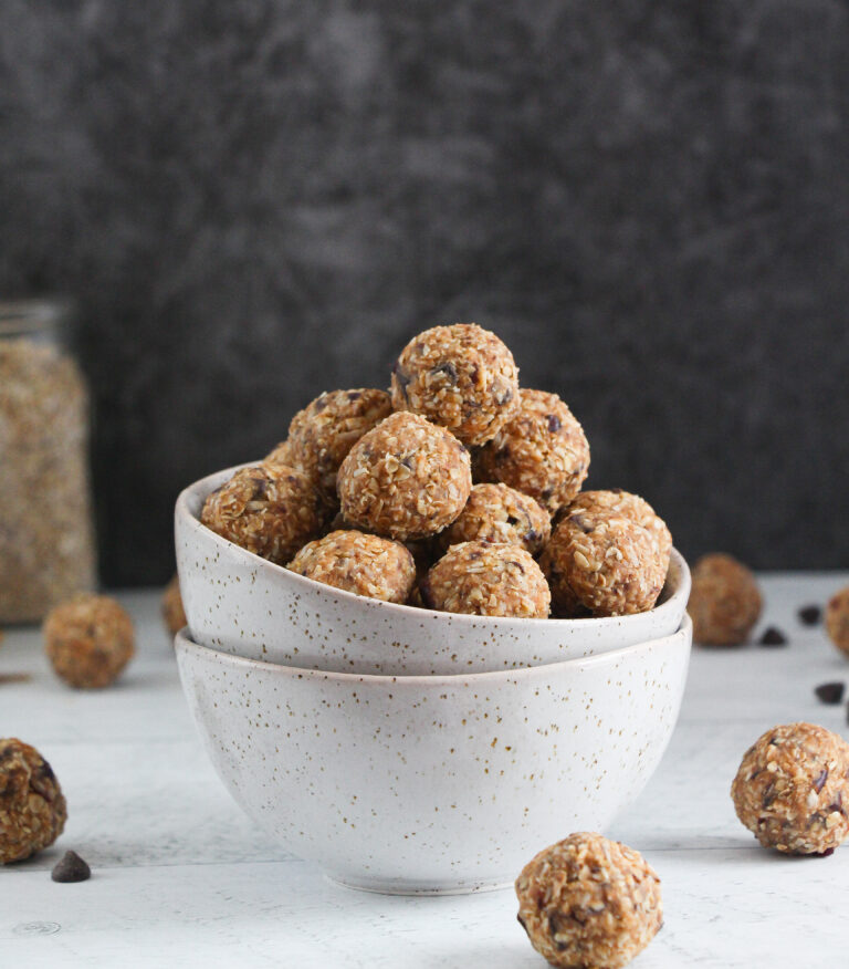 Boules énergie chocolat et beurre d&rsquo;arachides