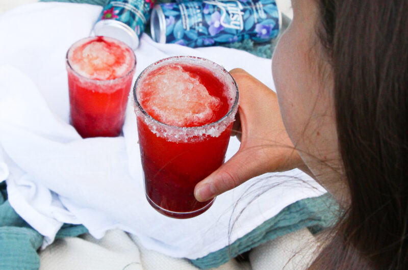 Slush kombucha & framboise