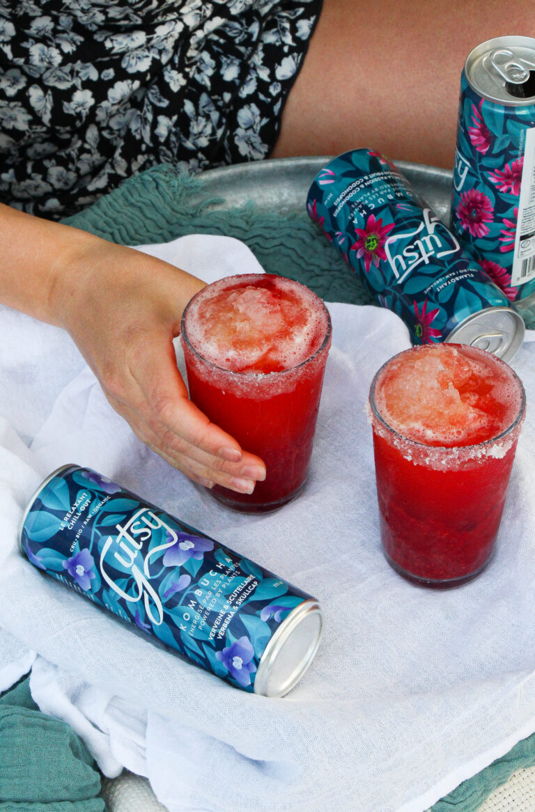 Slush kombucha & framboise