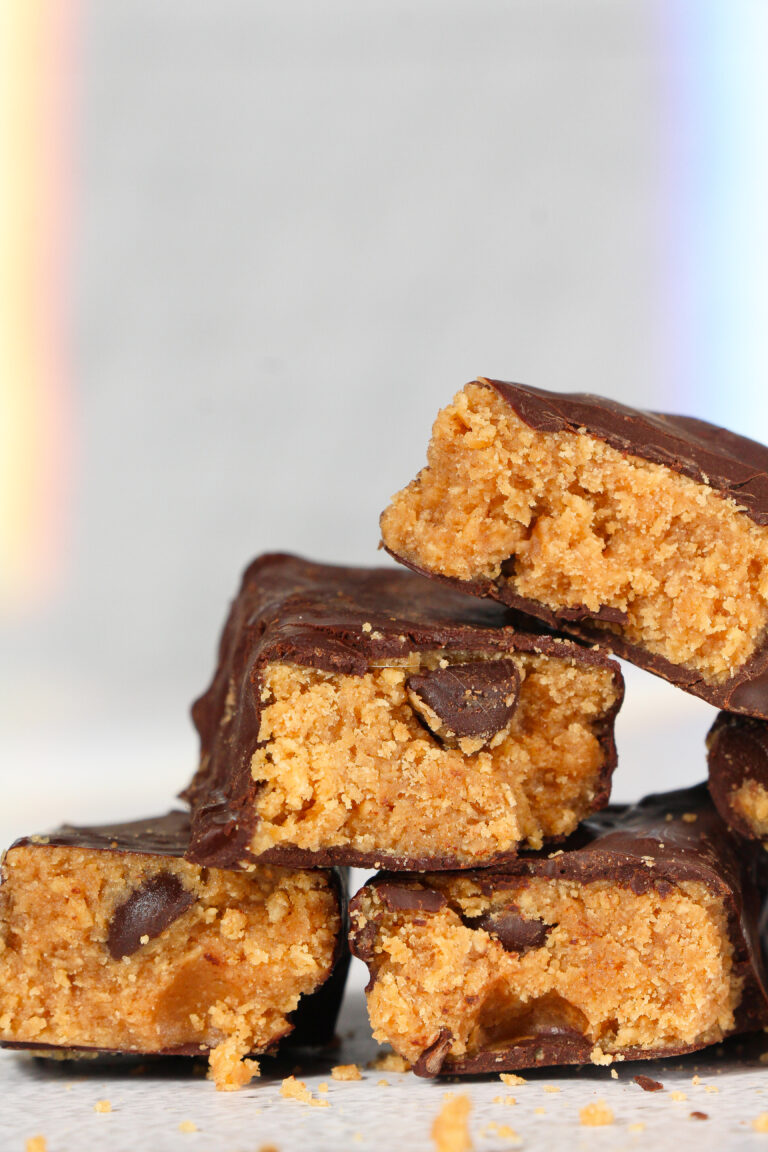 Barres protéinées façon pâte à biscuit