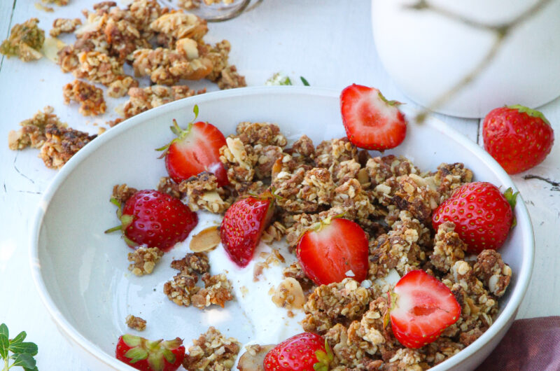 Granola fraises & vanille