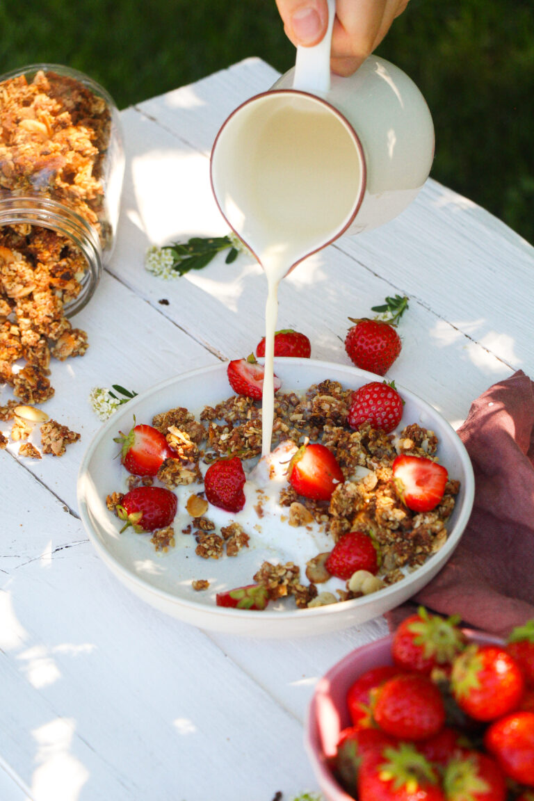 Granola fraises & vanille
