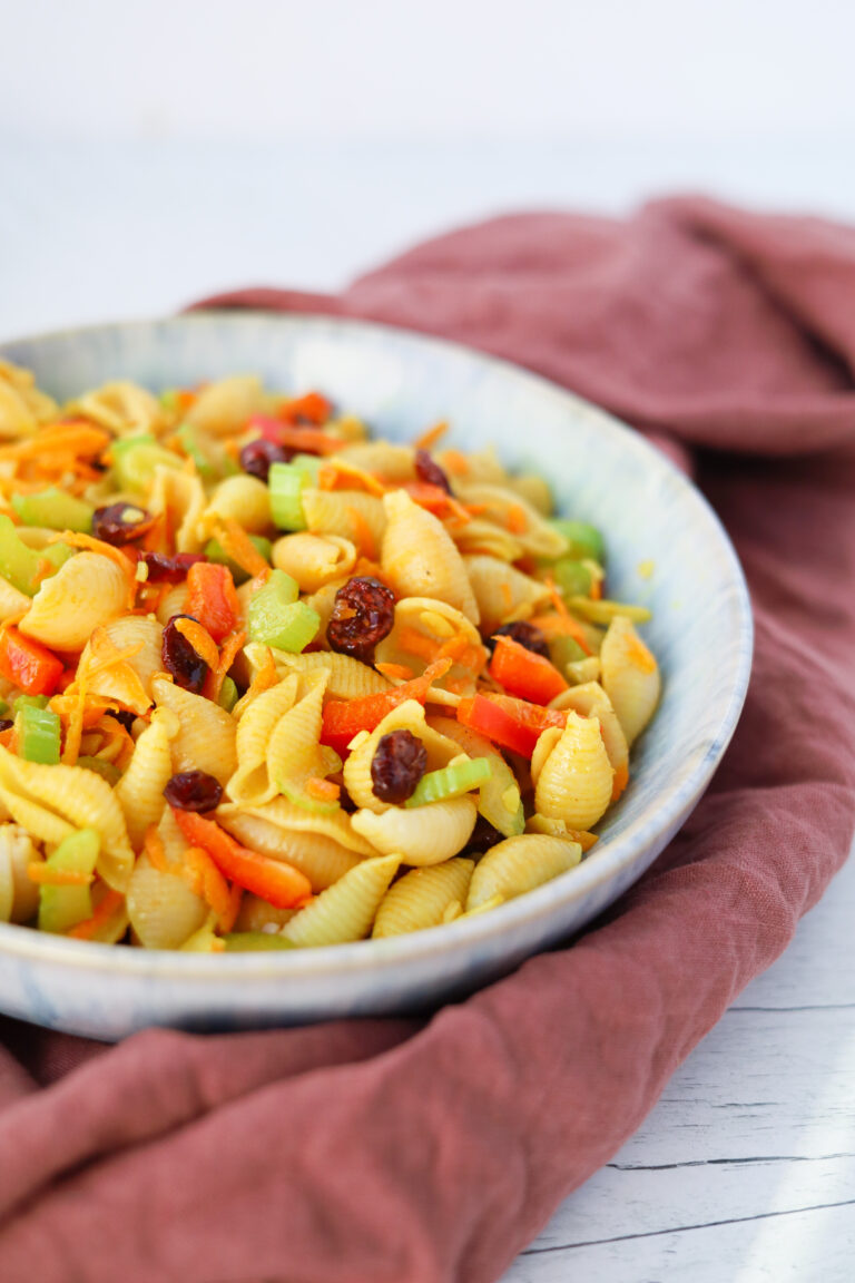 Salade de pâtes à l&rsquo;indienne