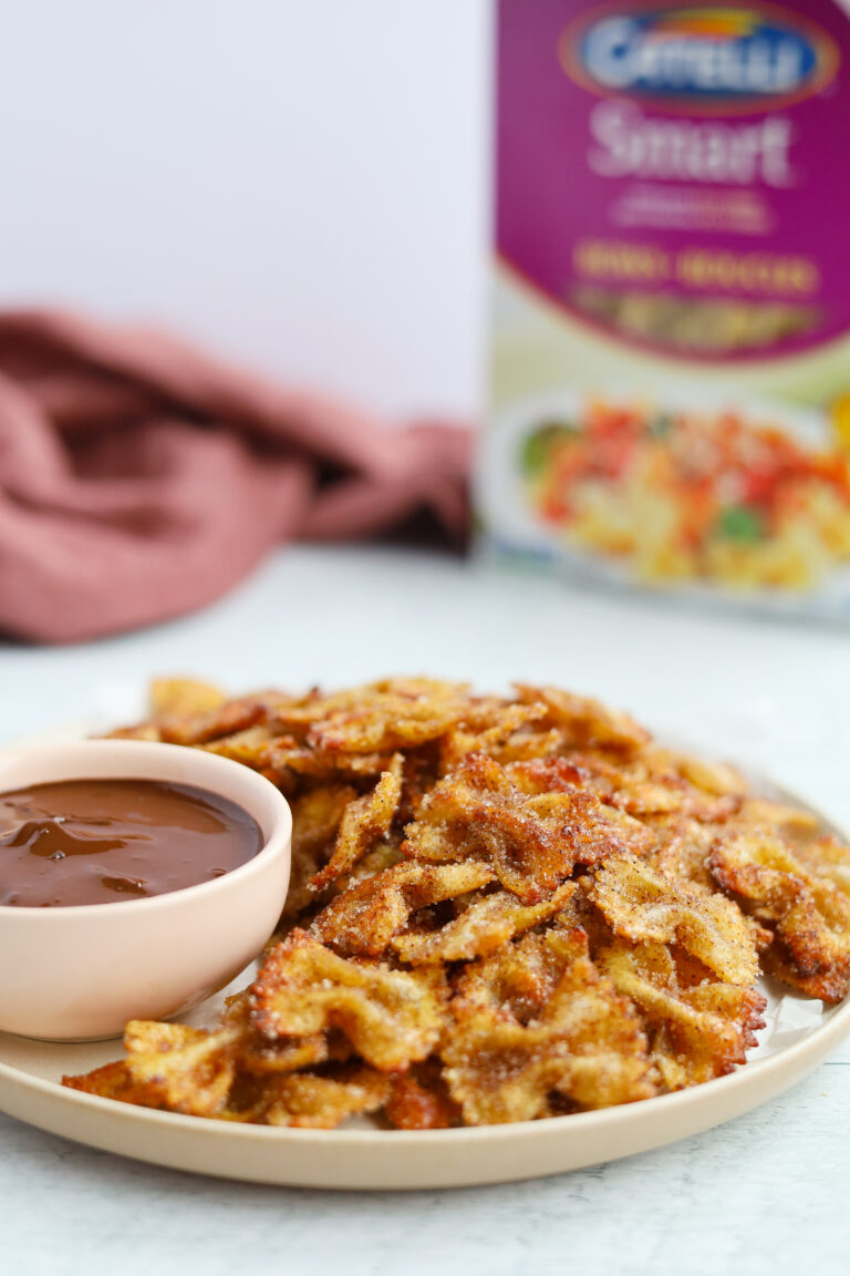 Chips de pâtes style churros