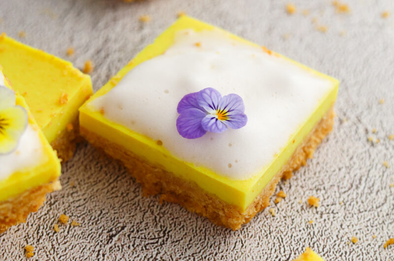 Barres tarte au citron