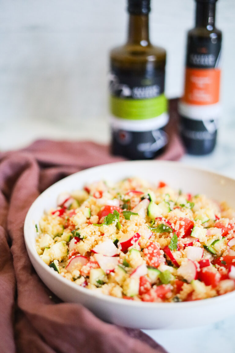 Salade de couscous aux légumes