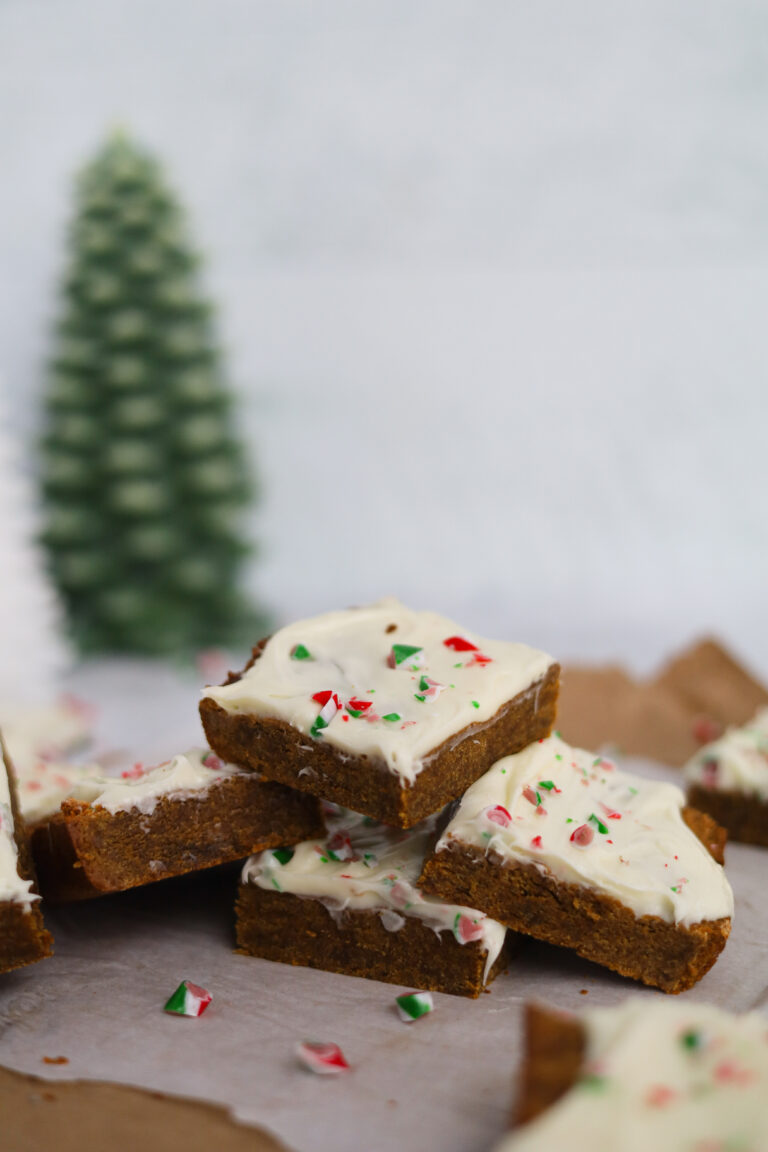 Cookie bars au pain d&rsquo;épices
