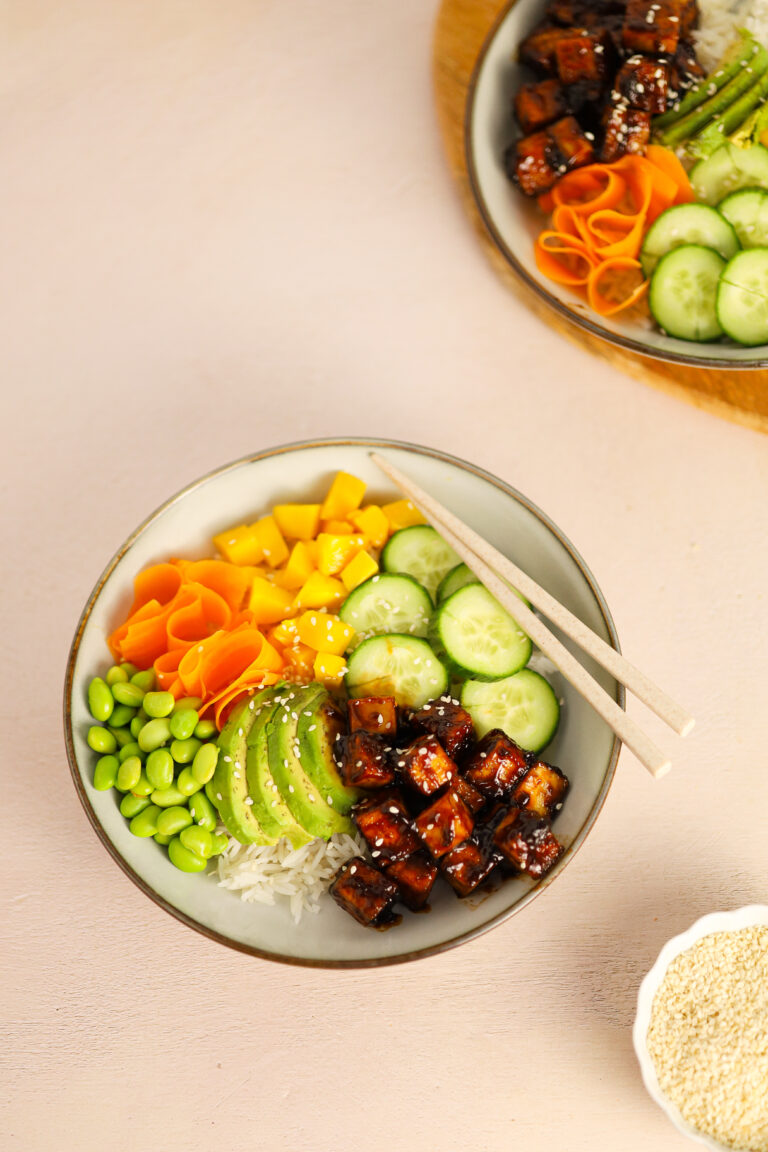 Poke bowl au tofu
