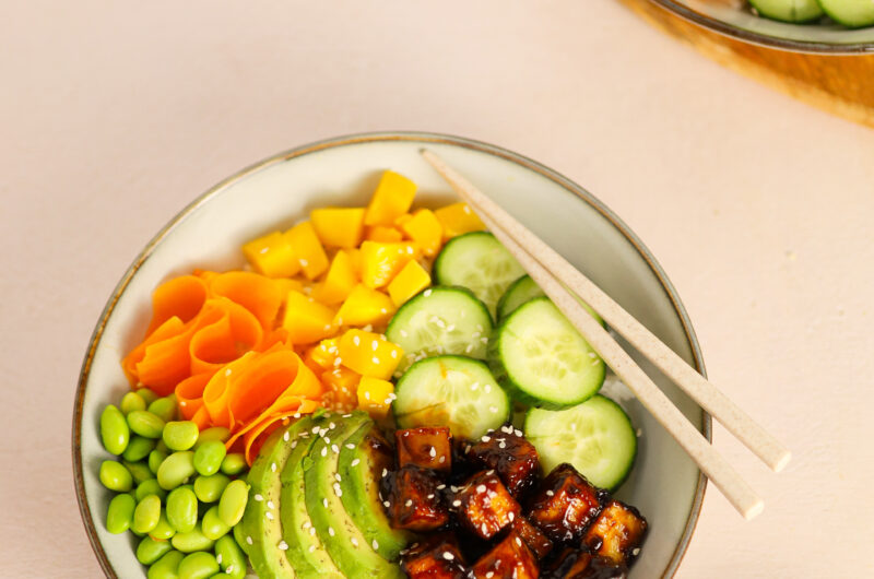 Poke bowl au tofu