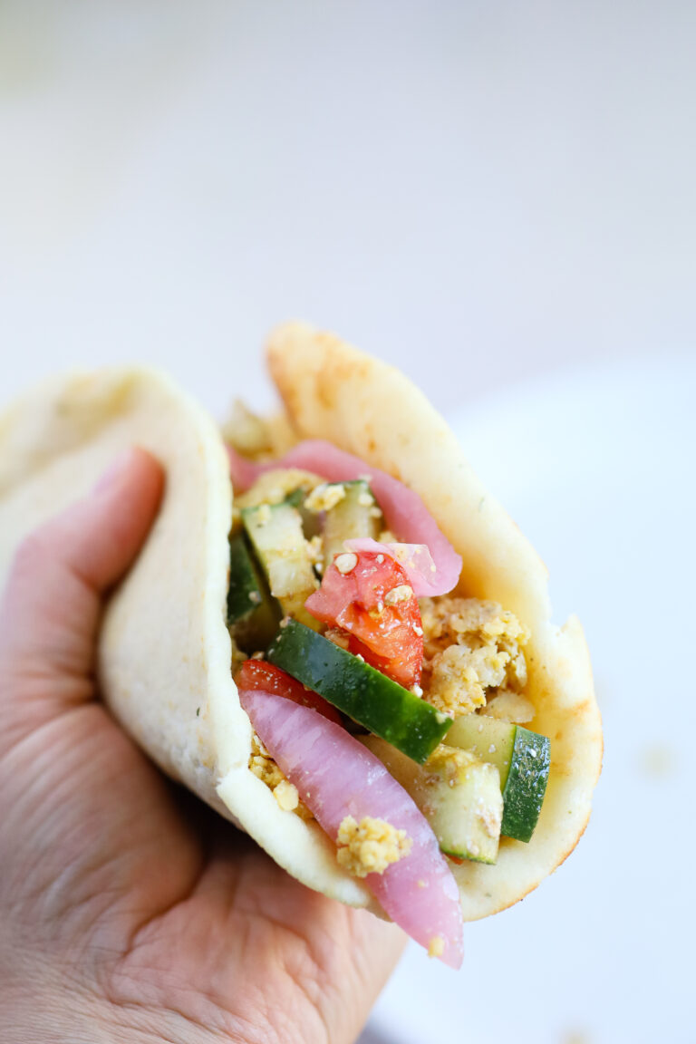 Wrap smash falafel