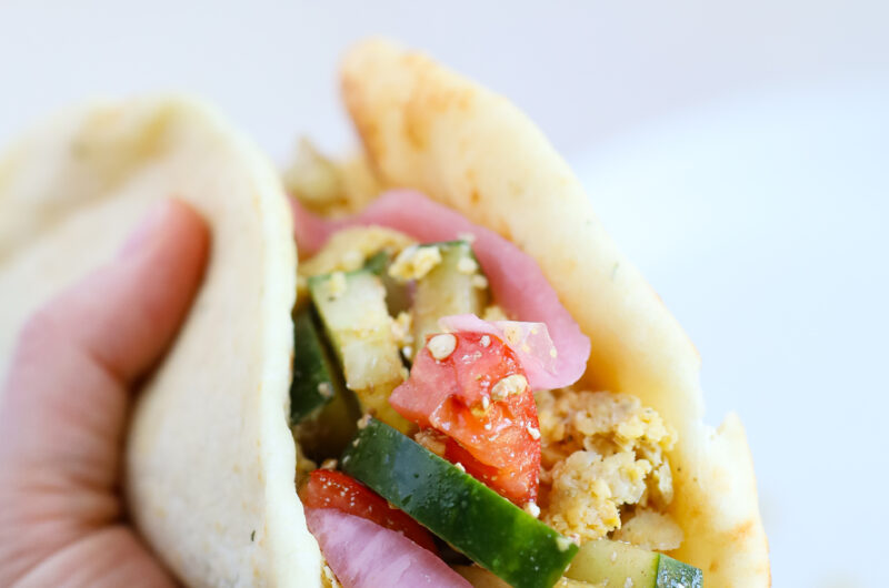Wrap smash falafel