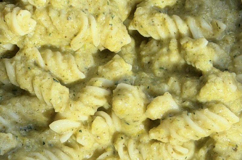 Sauce crémeuse aux légumes & haricots blancs