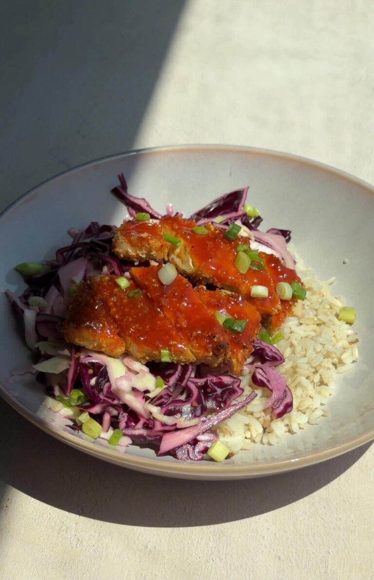 Bol tofu croustillant BBQ