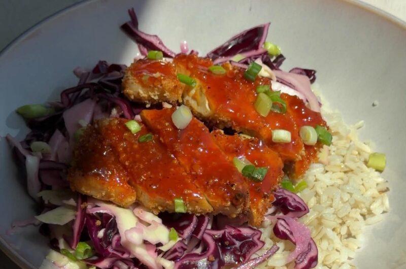 Bol tofu croustillant BBQ